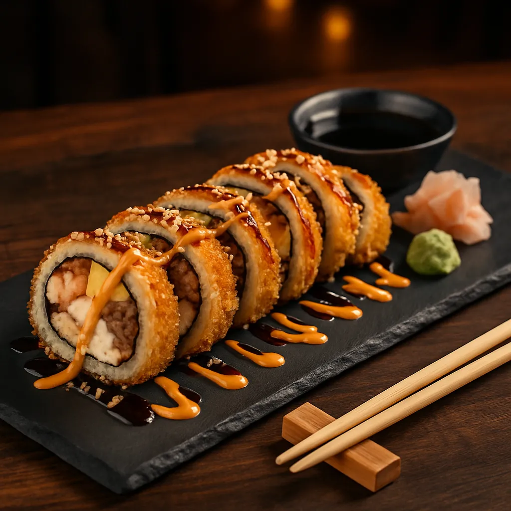 Cielo, Mar y Tierra de Que Fue Sushi — Rollos en El Dorado Residencial, Tijuana
