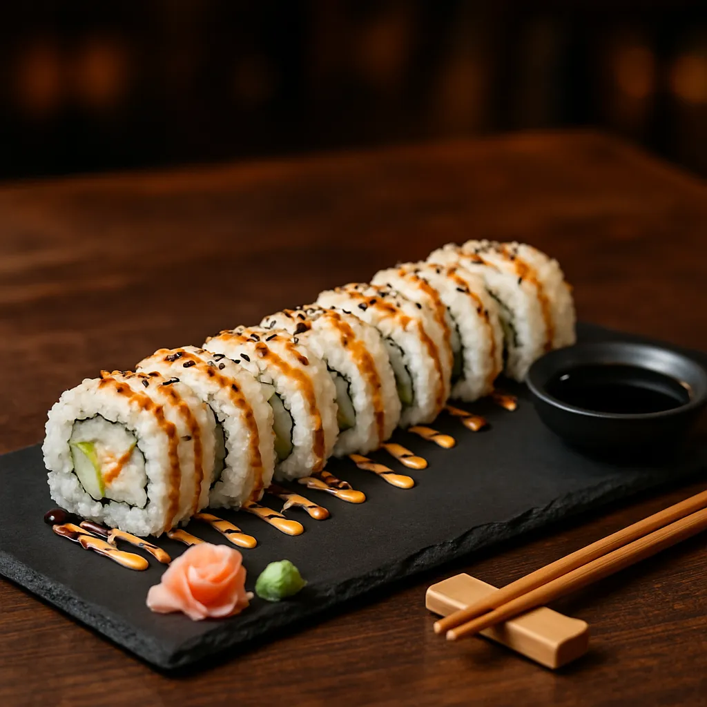 Nevado Roll de Que Fue Sushi — Rollos en El Dorado Residencial, Tijuana