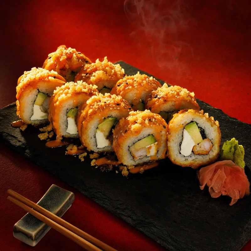 ¿Qué Fue?.. Roll de Que Fue Sushi — Rollos en El Dorado Residencial, Tijuana