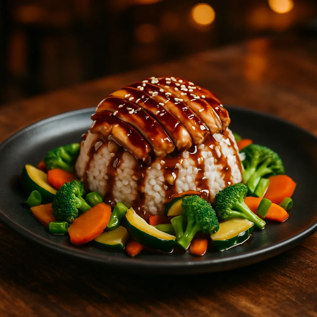 Teriyaki de Pollo de Que Fue Sushi — Platillos en El Dorado Residencial, Tijuana