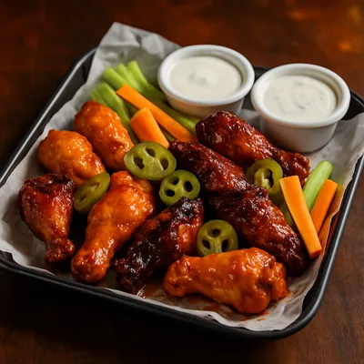 Wings x10 — Wings de Que Fue Sushi en Tijuana